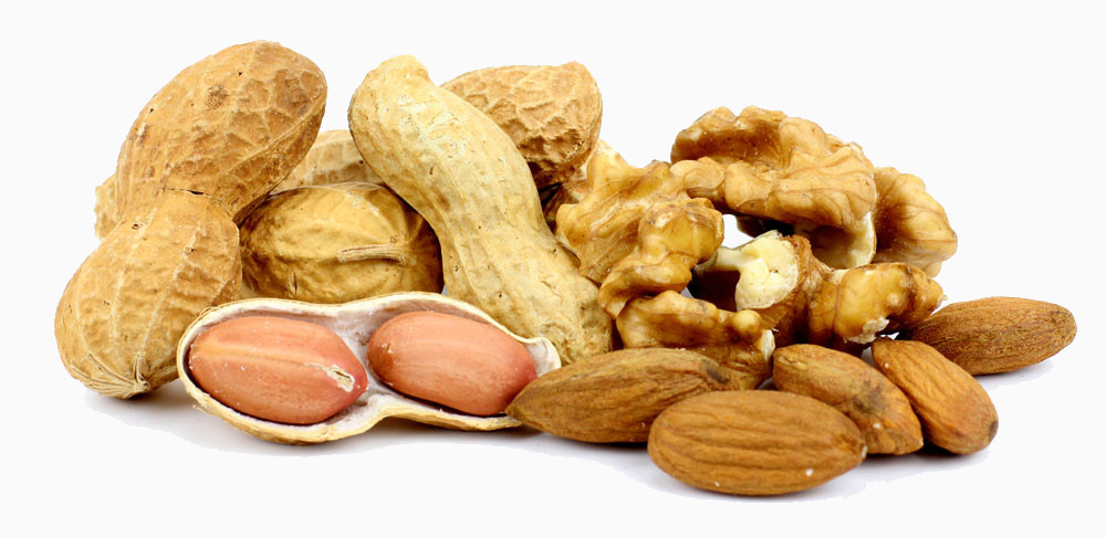 坚果堆 营养与美味的完美结合